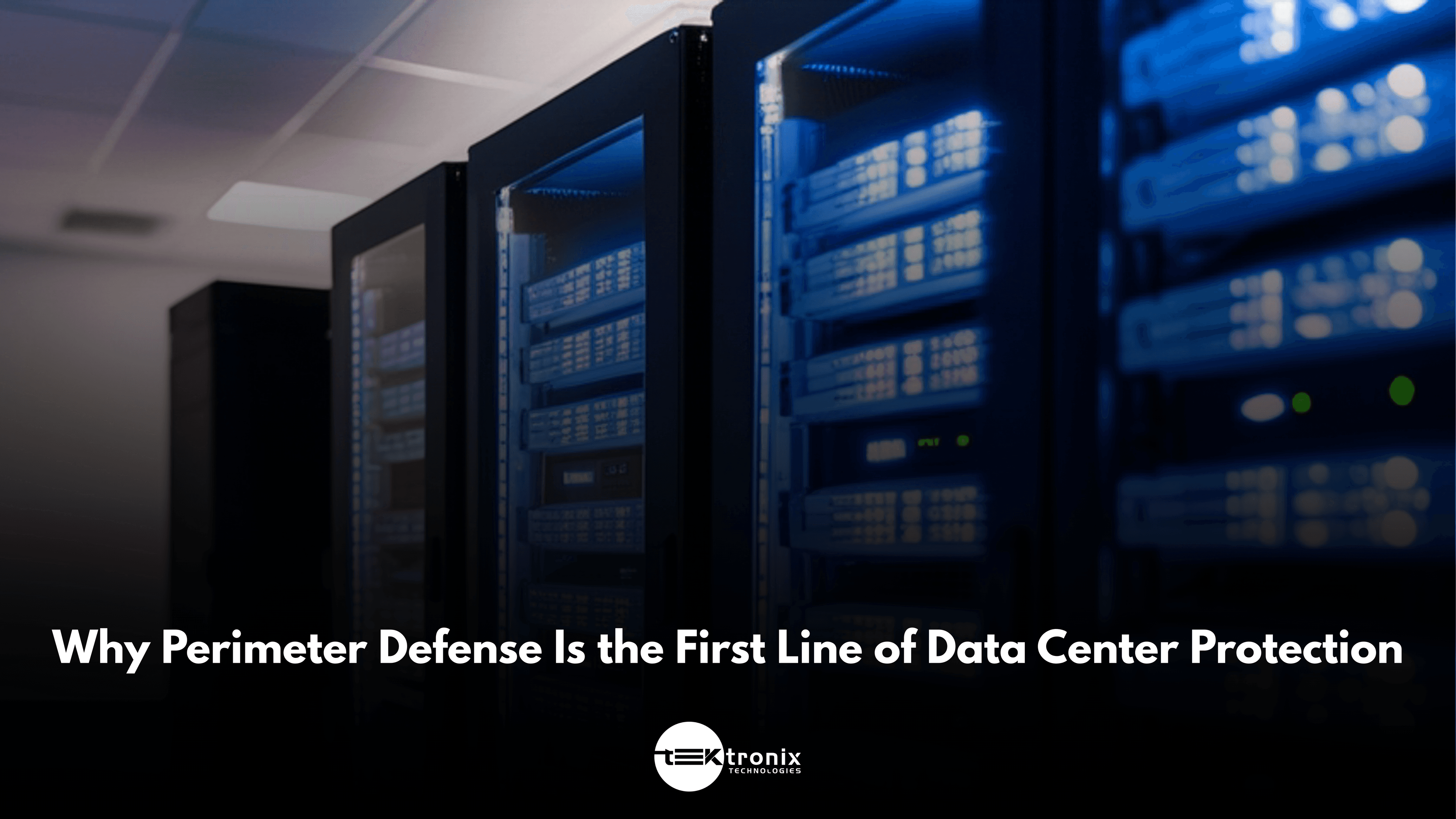 Why Perimeter Defense Is the First Line of Data Center Protection