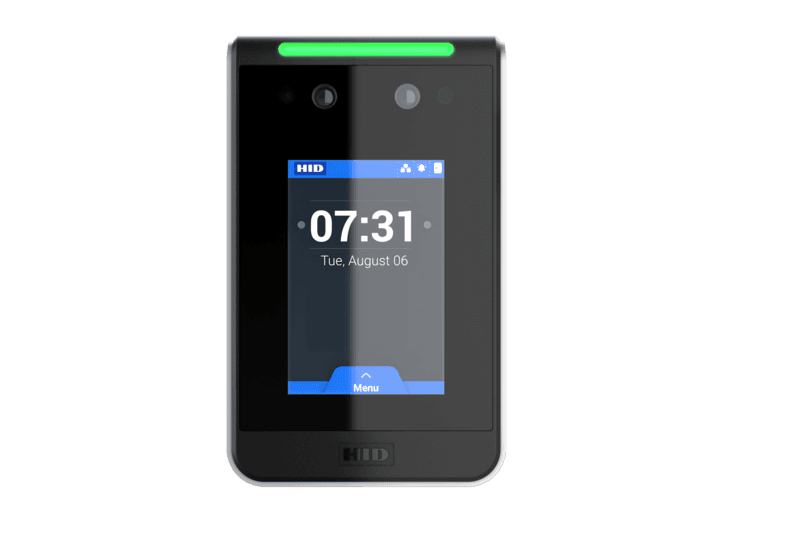 HID AMICO 3.5-inch Facial Recognition Reader - Straight View