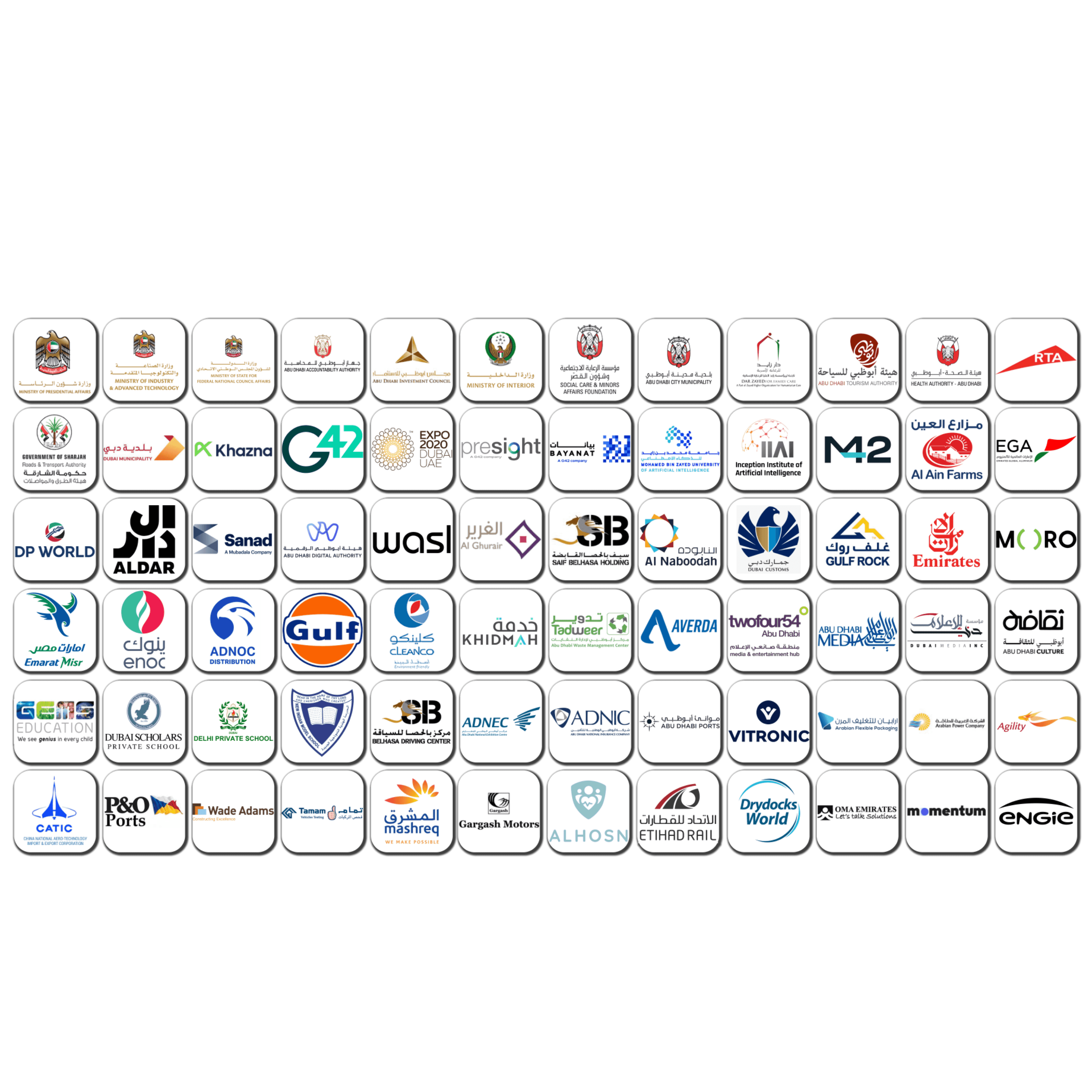 Our trusted clients across UAE and GCC